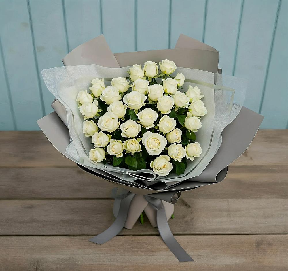 Букет Белоснежная нежность в Абадзехской