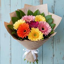 Букет цветов из:  Герберы в Абадзехской