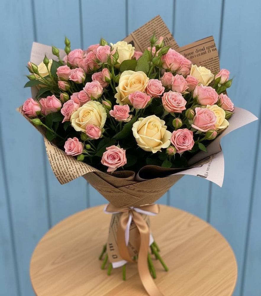 Букет цветов из: Розы в Абадзехской