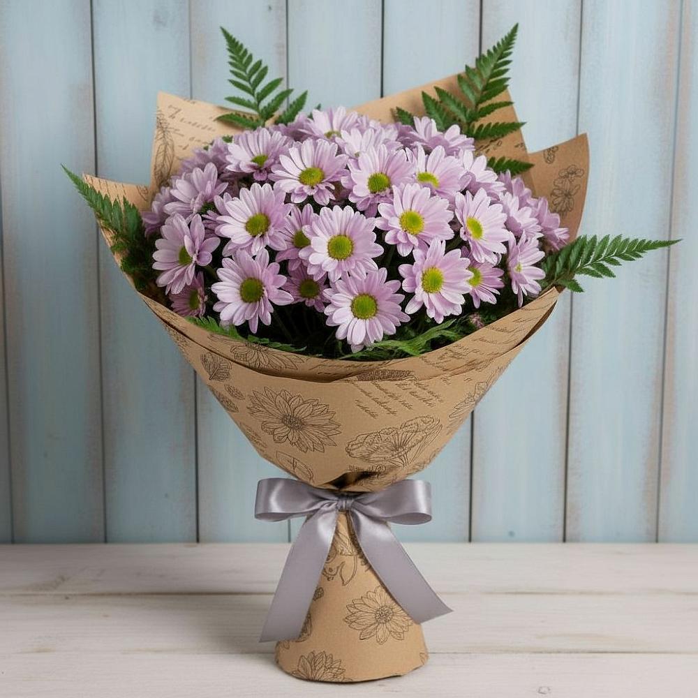 Букет цветов из: Хризантемы в Абадзехской