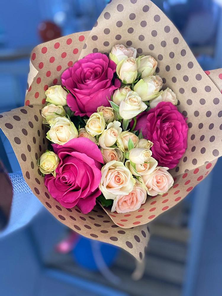 Букет цветов из: Розы в Абадзехской