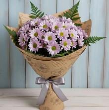 Букет цветов из:  Хризантемы в Абадзехской