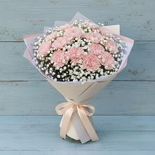 Букет цветов из:  Гвоздики в Абадзехской