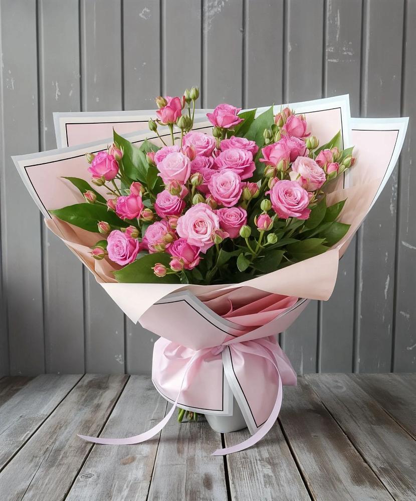 Букет Розовый кустик в Абадзехской