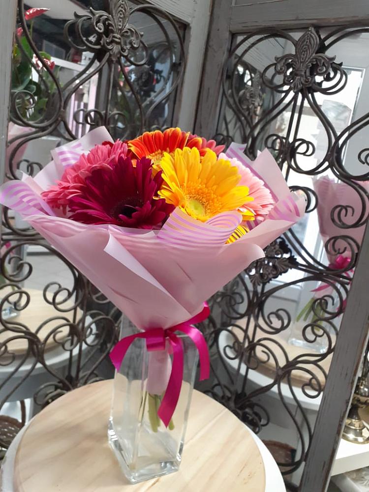 Букет цветов из: Герберы в Абадзехской