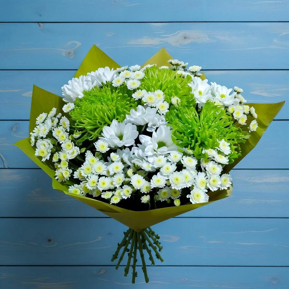 Букет цветов из: Хризантемы в Абадзехской
