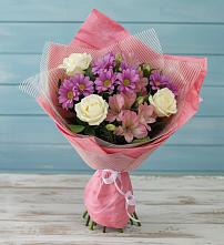 Букет цветов из:  Герберы в Абадзехской