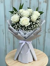 Букет цветов из:  Розы в Абадзехской