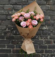 Букет цветов из:  Розы в Абадзехской