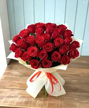 Букет 29 Красных роз в Абадзехской