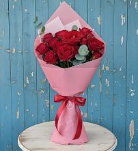 Букет цветов из:  Розы в Абадзехской