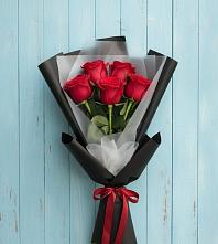 Букет цветов из:  Розы #REPLACE_PRED# Абадзехской