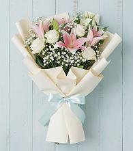 Букет цветов из:  Лилии в Абадзехской