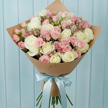 Букет цветов из:  Розы в Абадзехской